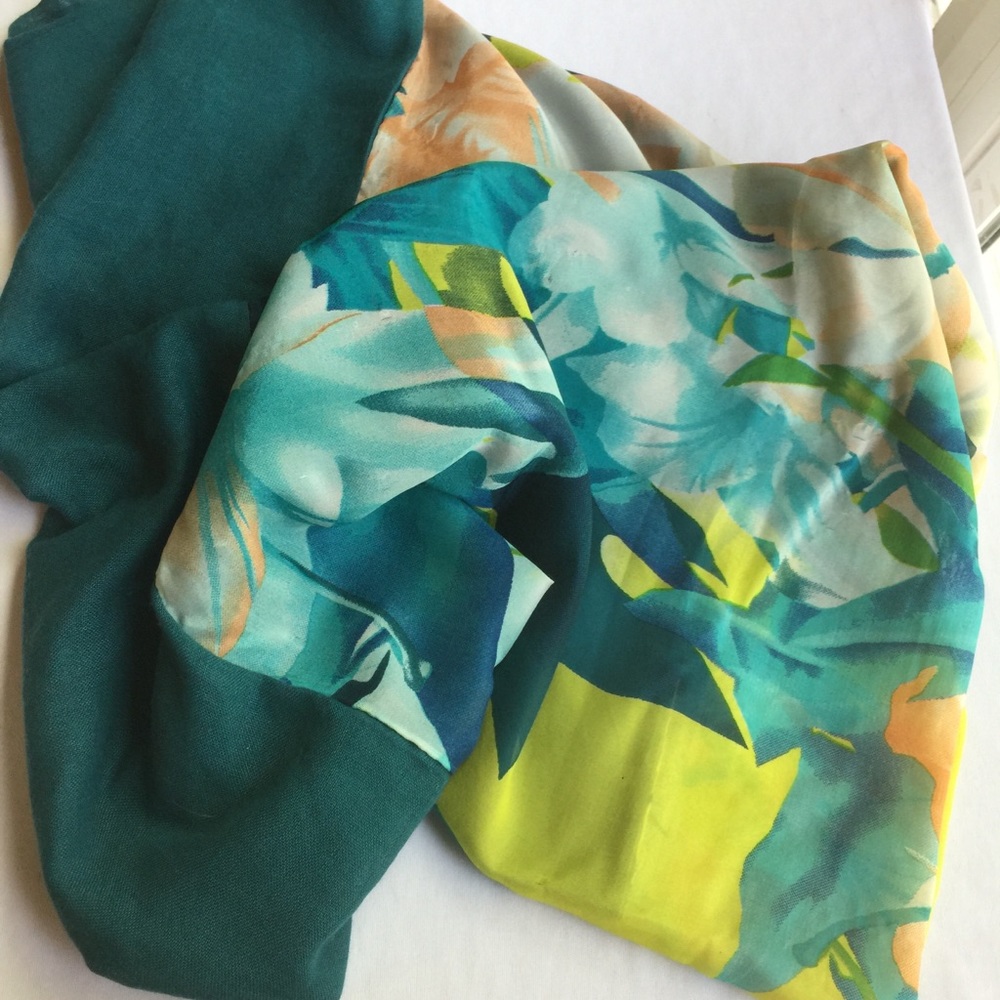 Echo Polyester Double Infinity Scarf - image 2